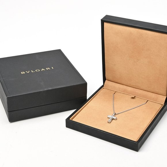 Bulgari Latin Cross Necklace Necklace - Picture 7 of 7